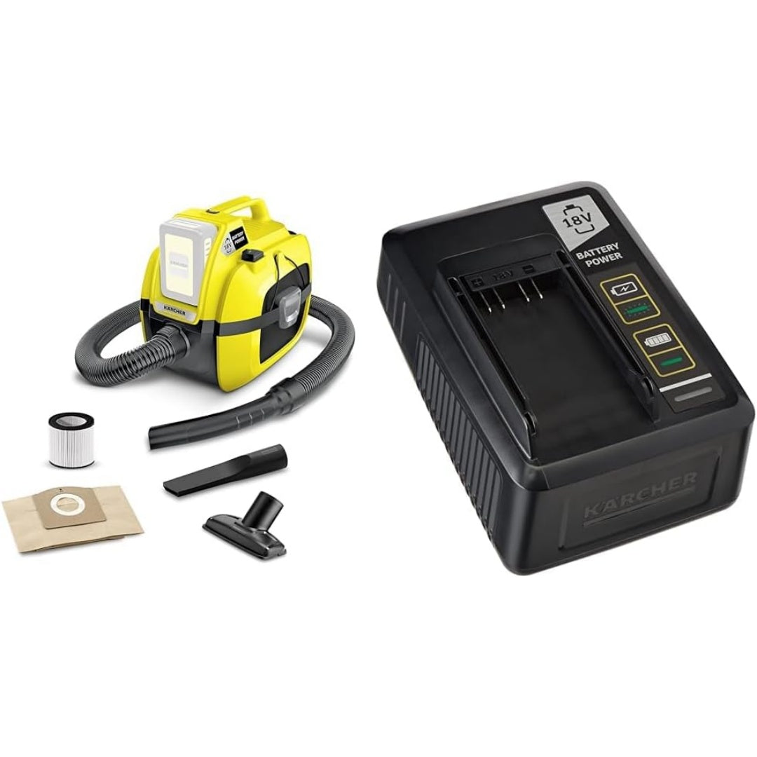 Aspirateur eau et poussiere avec une fonction soufflerie