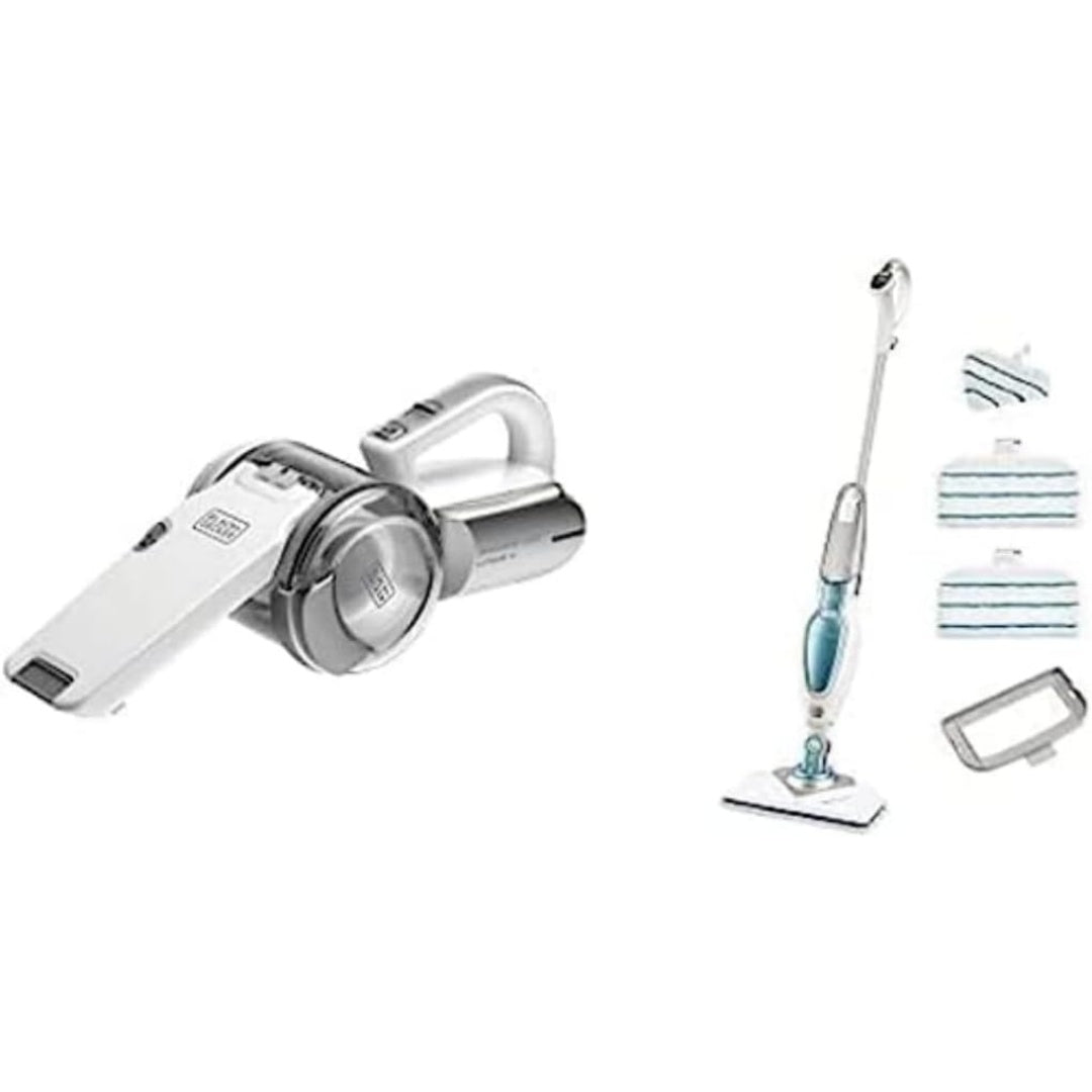 Aspirateur a main, coloris noir, avec une technologie lithium ion