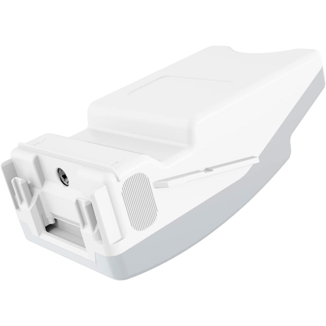 Accumulateur rechargeable associant une alimentation de l'appareil compatible au coloris blanc et gris