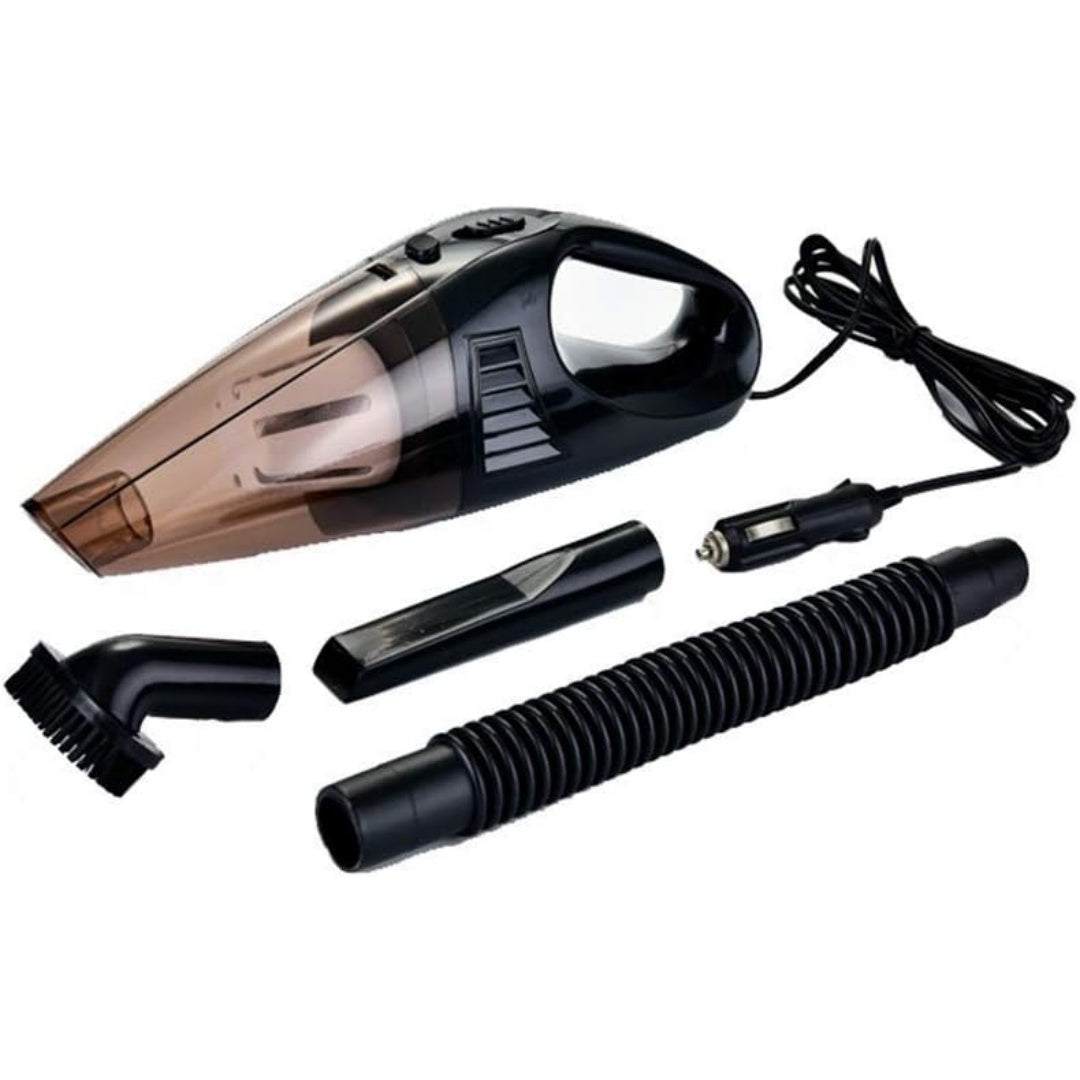 Balai aspirant avec une tension annoncee de 12 V, coloris orange